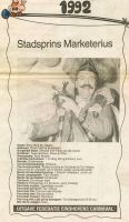 1992 Stadsprins Marketerius 1992 Stadsprins Marketerius